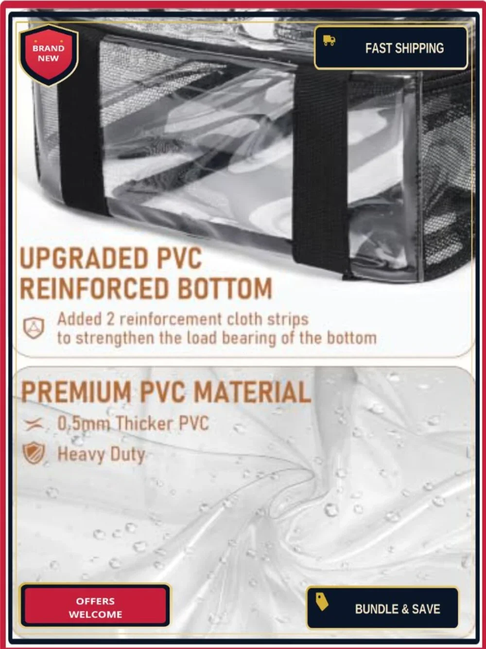 N/A clear pvc